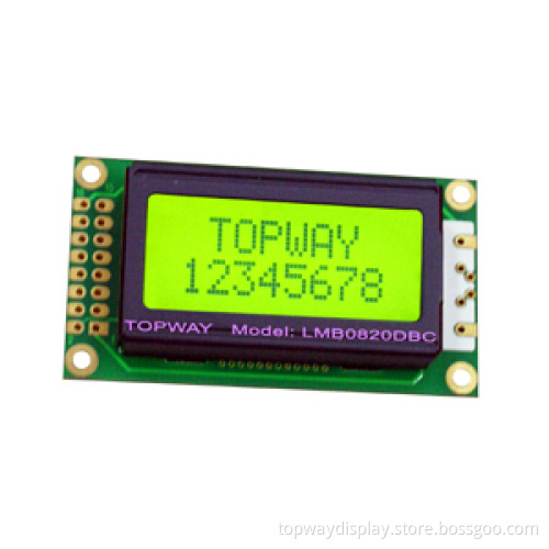8x2 Character COB LCD Module (LMB0820D)